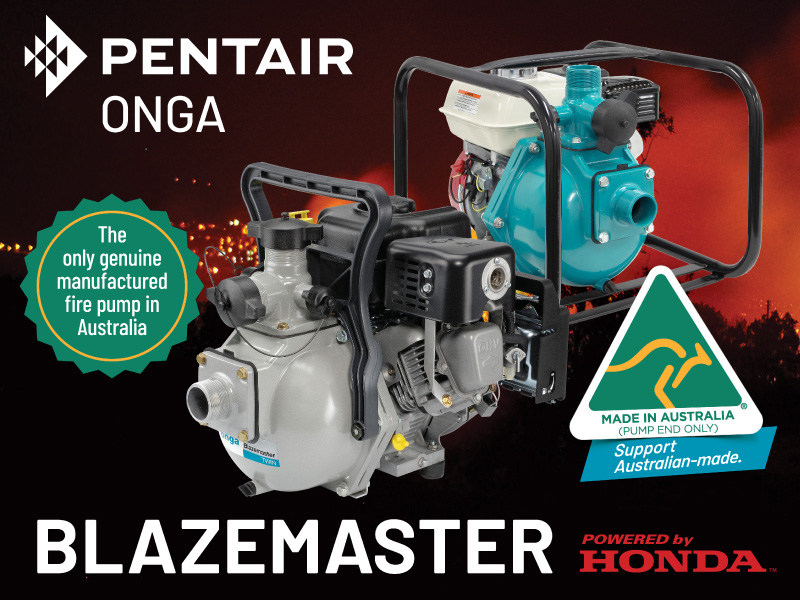 Onga® Blazemaster Series Single & Twin Impeller Pumps